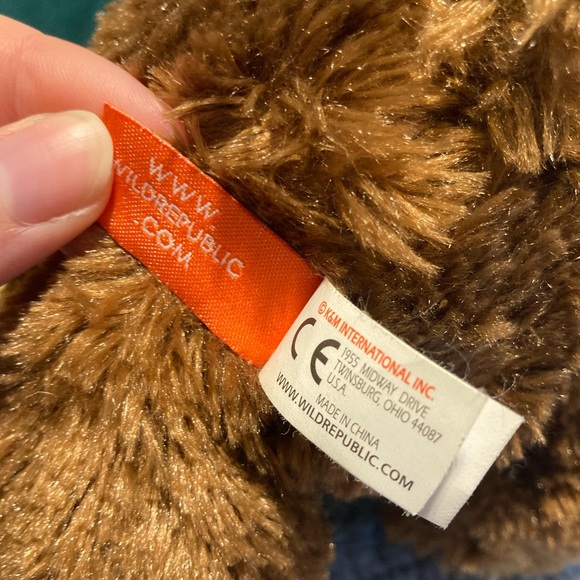 Wild Republic Brown Grizzly Bear Plush Stuffed Animal Cub - Picture 11 of 15